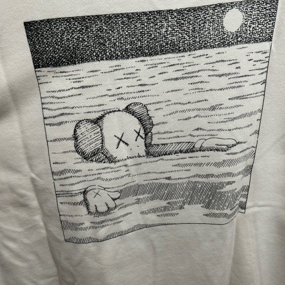 Laws White Sweatshirt Long Sleeve Shirt Size XL - Picture 7 of 9